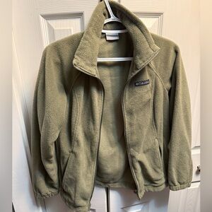 Columbia Sage Green Fleece Jacket